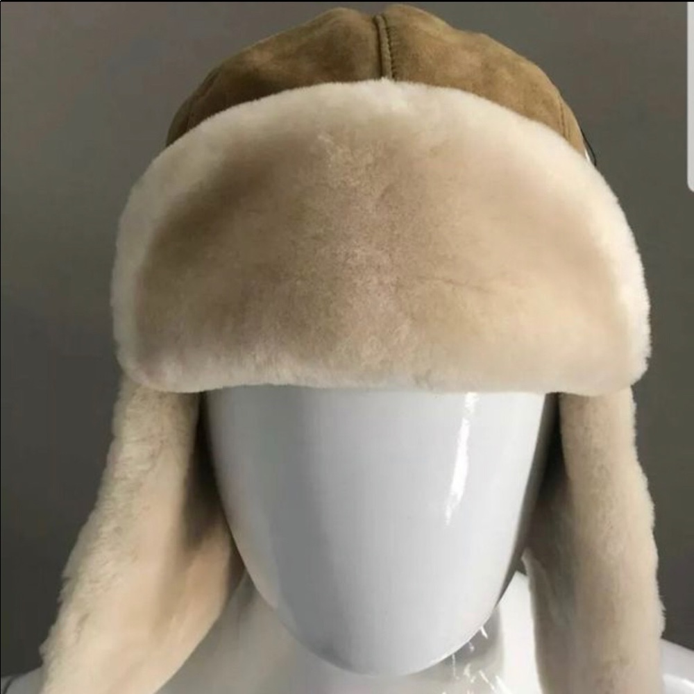 UGG sheepskin trapper hat